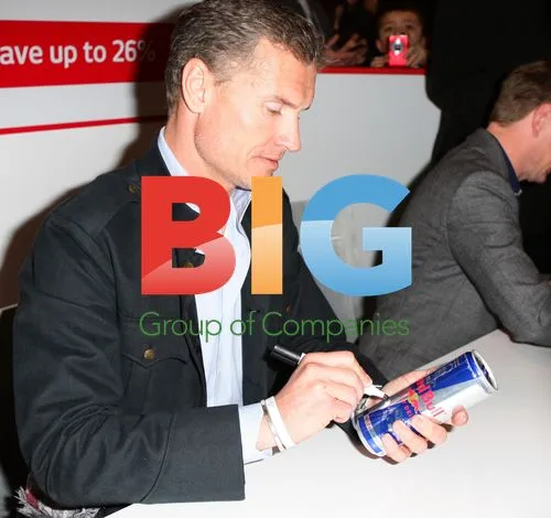 Coulthard and McNish at Autosport Event