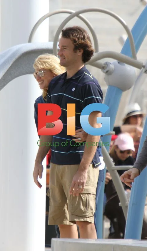 Carlos Moya and wife Carolina Cerezuela in Miami, USA