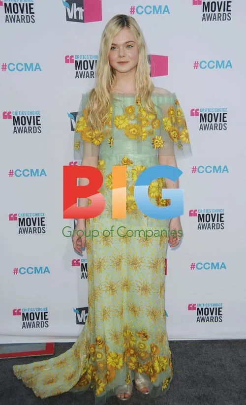 Elle Fanning at 17th Annual Critics' Choice Movie Awards