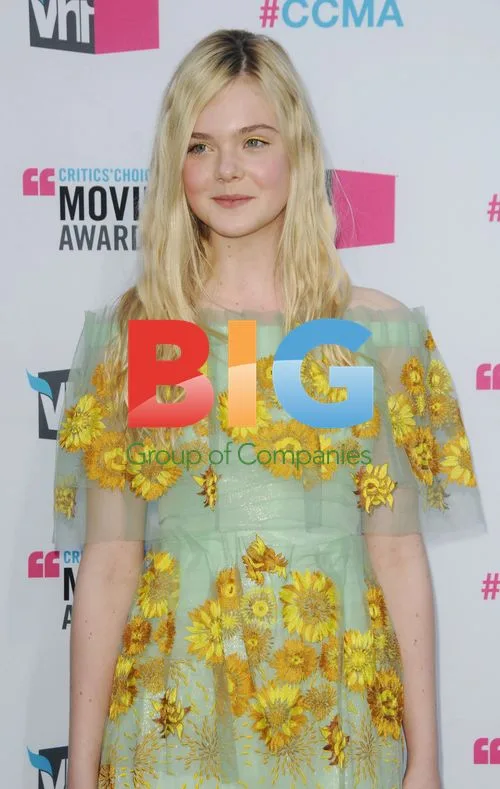 Elle Fanning at 17th Critics' Choice Awards