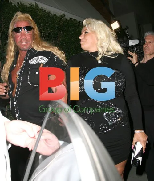 Duane 'Dog' Chapman and Beth Smith Leaving Mr. Chow