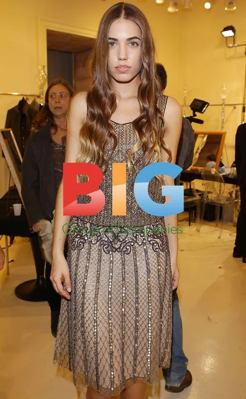 Amber Le Bon at Alberta Ferretti Show