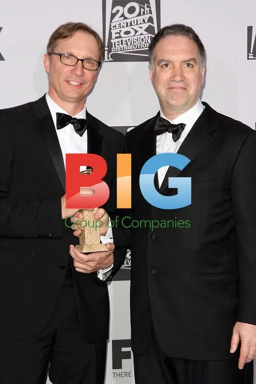 Jim Taylor and Jim Burke at Golden Globes After Party