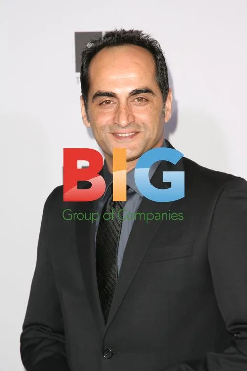 Navid Negahban at Golden Globes After Party