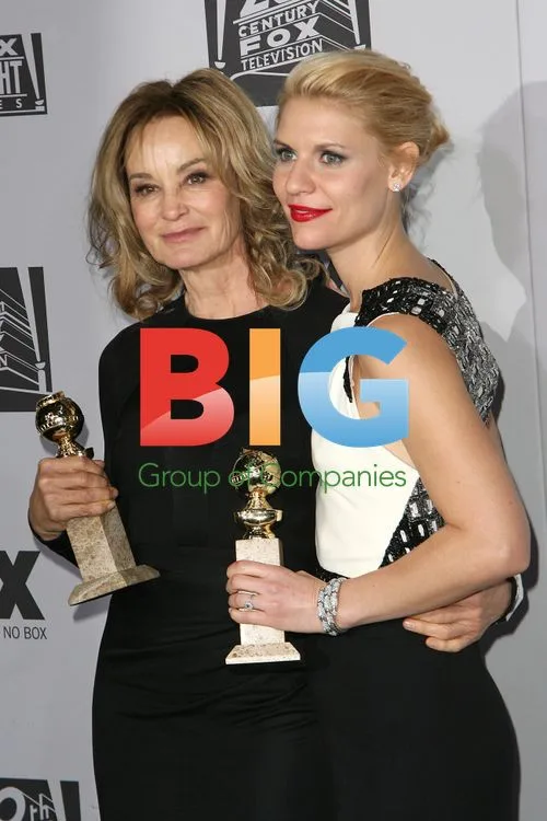 Jessica Lange and Claire Danes at Golden Globes Party