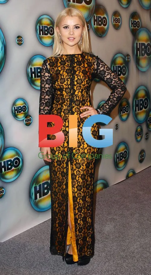 Mika Newton at Golden Globes after party
