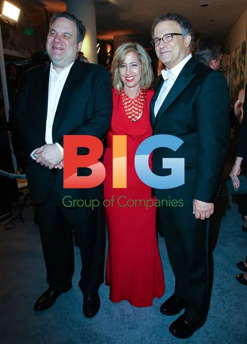 Albert Brooks, Kimberly Shlain and Jeff Garlin at Golden Globe After Party