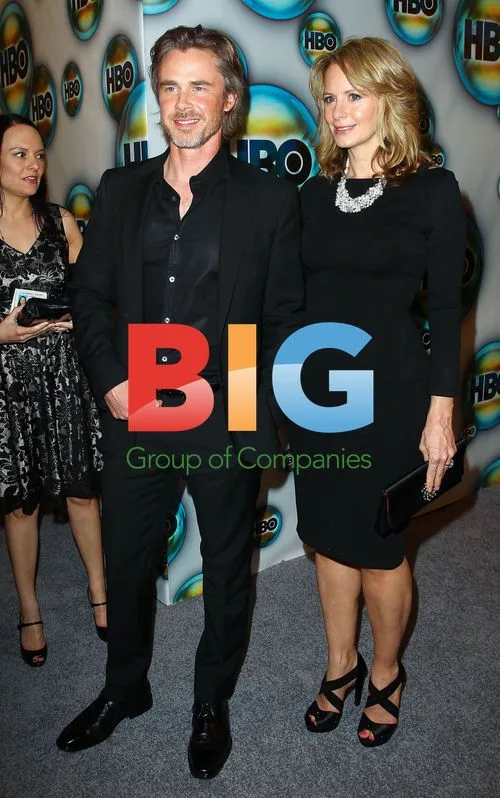 Sam Trammell and Missy Yager at Golden Globes after party