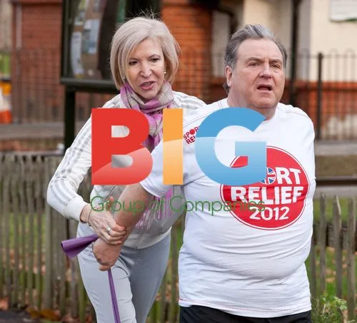 Russell Grant Training for Sports Relief 2012
