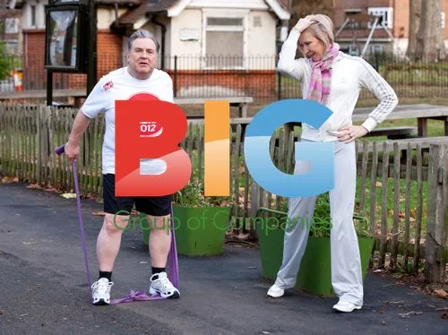 Russell Grant Training for Sports Relief 2012