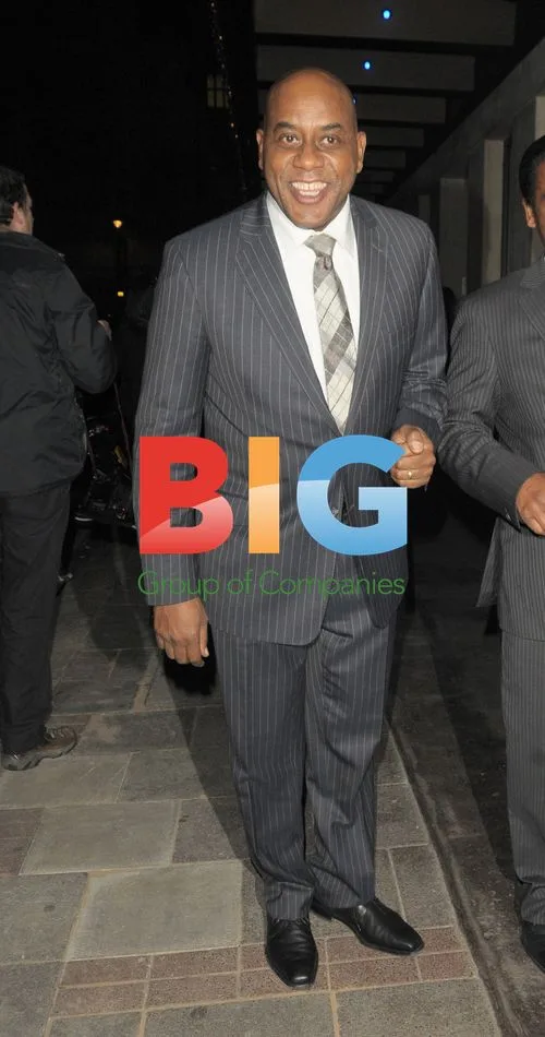 Ainsley Harriott Outside Mayfair in London