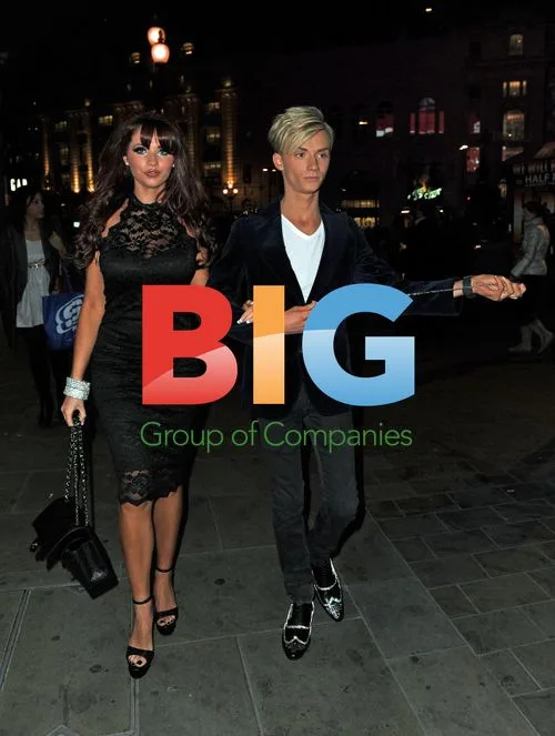 Harry Derbidge and Amy Childs at Lemonade Launch