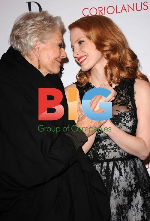 Vanessa Redgrave and Jessica Chastain at 'Coriolanus' Premiere