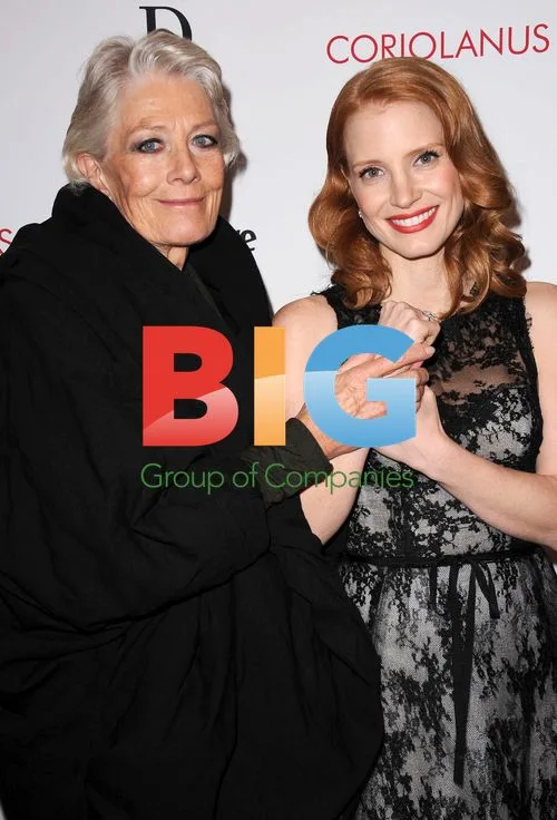 Vanessa Redgrave and Jessica Chastain at 'Coriolanus' Premiere