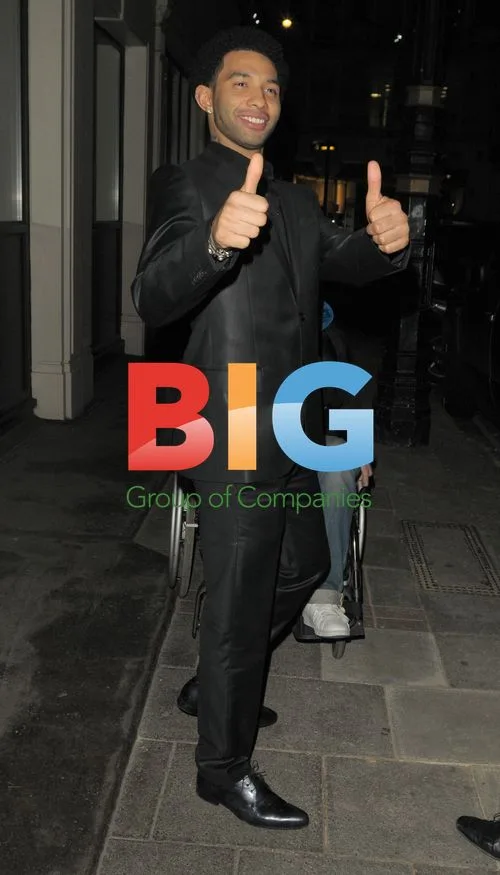 Footballers Leaving The Mayfair in London