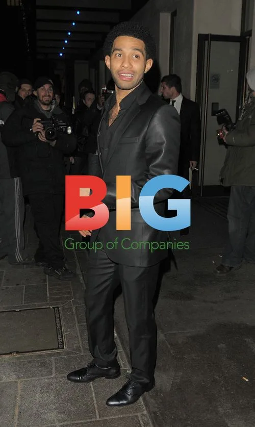 Footballers and Manager Leaving The Mayfair