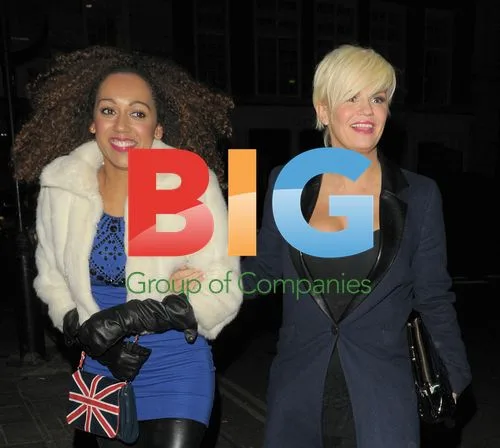 Kerry Katona and Danielle Brown in London