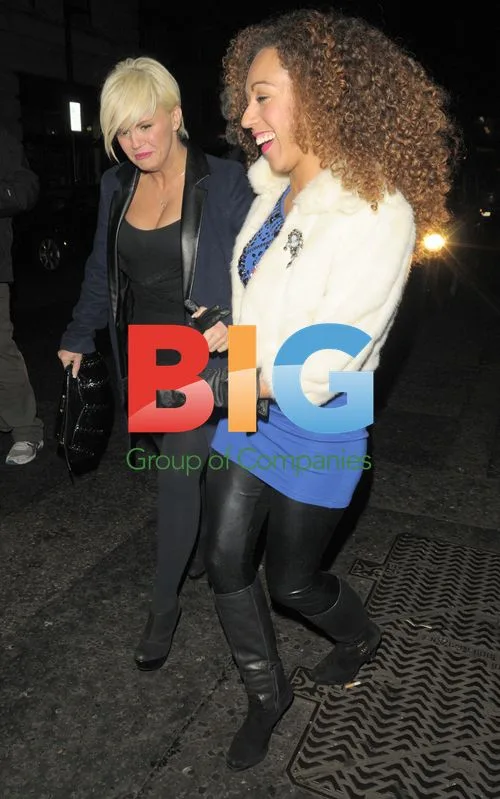 Kerry Katona and Danielle Brown at The Mayfair