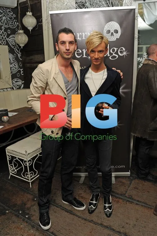 Harry Derbidge and Amy Childs at Lemonade Launch