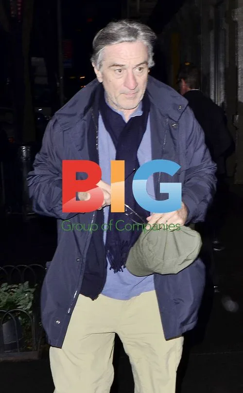 Robert DeNiro and wife Grace at museum in NYC