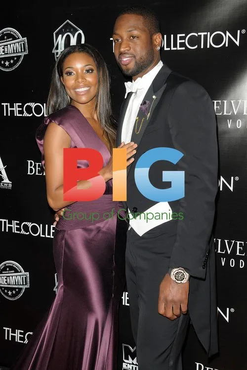 Gabrielle Union and Dwyane Wade at 30th Birthday Party