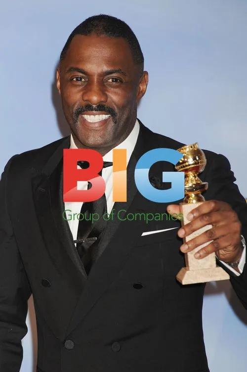 Idris Elba at Golden Globes 2012