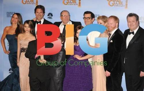 Modern Family Cast at Golden Globes
