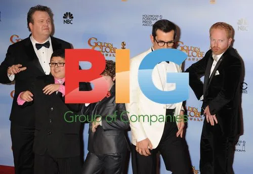 Modern Family Cast at Golden Globes 2012