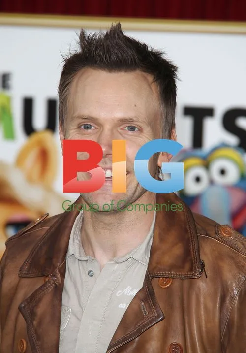 Joel McHale at 'The Muppets' Premiere
