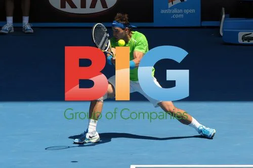 Nadal plays at Australian Open