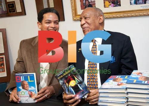 Bill Cosby and Nephew Book Signing