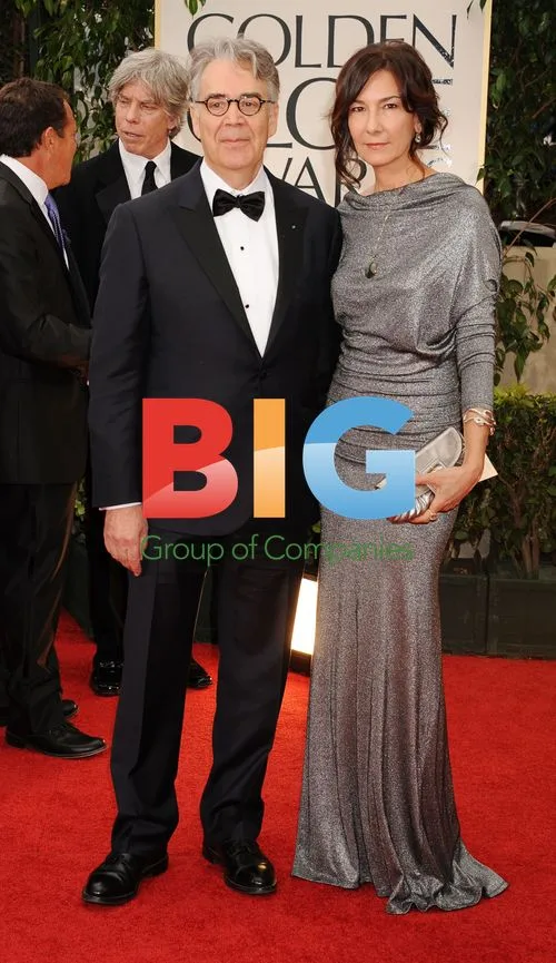 Howard Shore and wife at Golden Globes