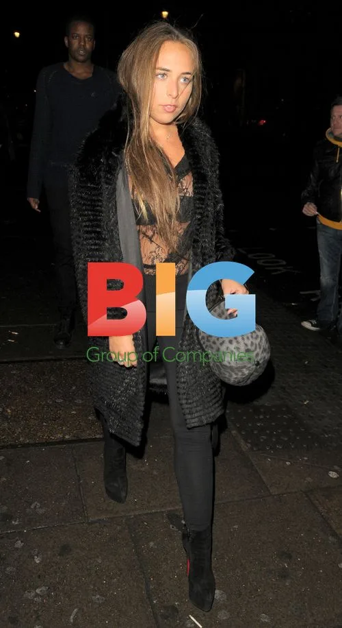 Chloe Green Leaving Aura Nightclub