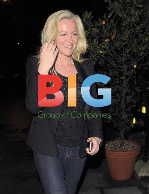 Michelle Mone leaving The Mayfair