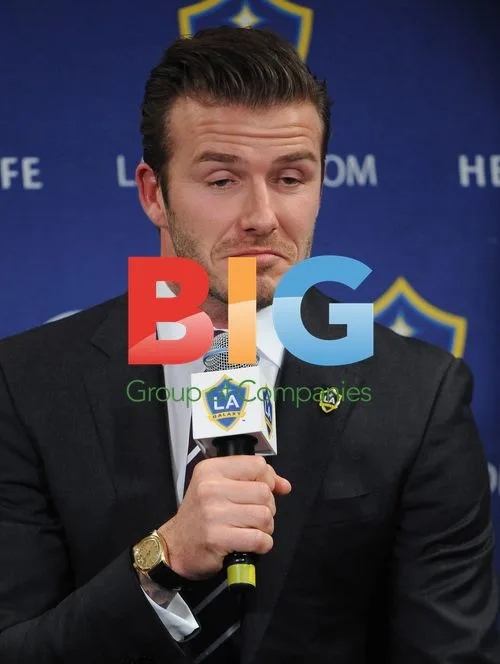 David Beckham Announces LA Galaxy Contract