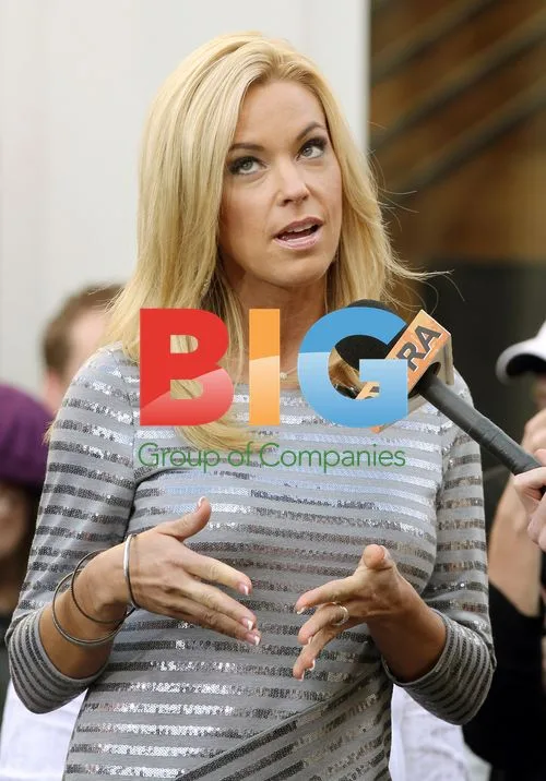 Kate Gosselin at 'Extra' interview