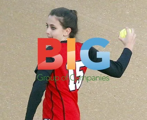 Paris Jackson at Softball Practice
