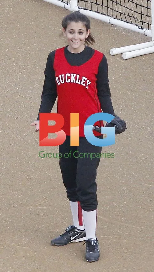 Paris Jackson Plays Softball