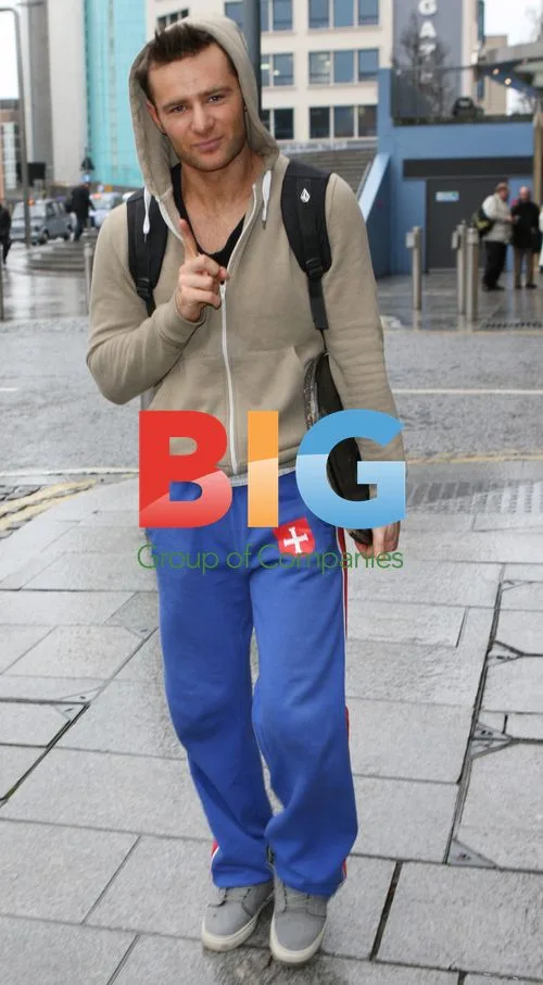Harry Judd Leaves Hotel for Strictly Tour