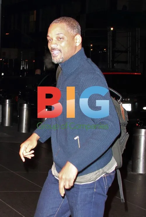 Will Smith and son Jayden in New York