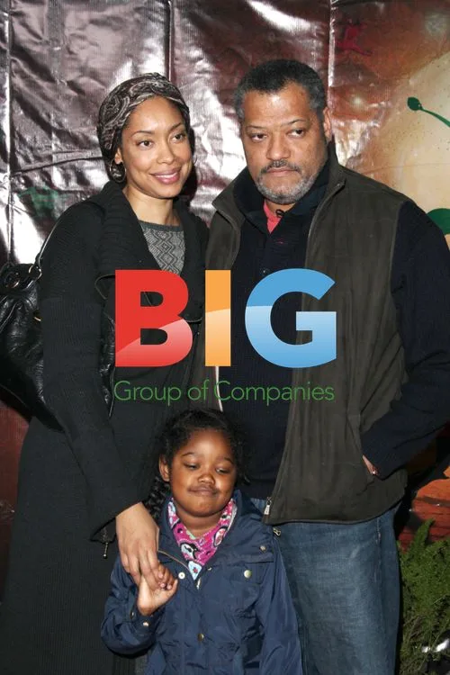 Gina Torres and Lawrence Fishburne at Cirque du Soleil 'OVO' Opening