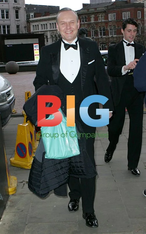 Anthony Head Leaving Hotel for BBC Drama Filming