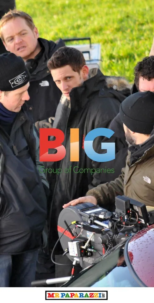 James McAvoy and Jamie Bell on Filth set