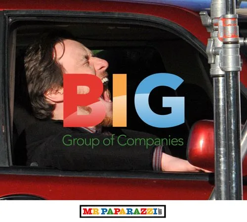 James McAvoy and Jamie Bell on Filth set