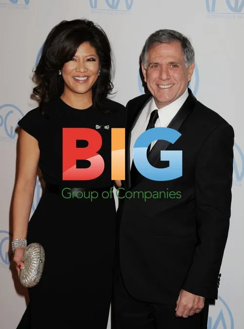 Julie Chen and Leslie Moonves at Producers Guild Awards