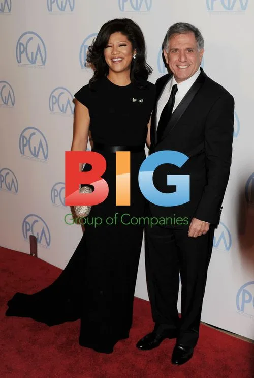 Julie Chen and Leslie Moonves at Producers Guild Awards