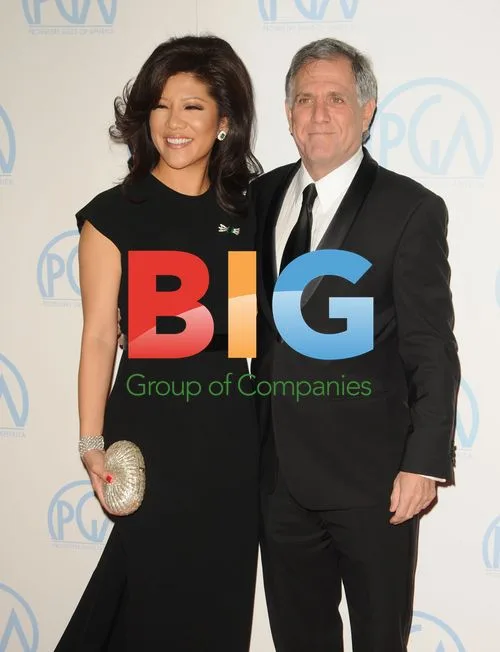 Julie Chen and Leslie Moonves at Producers Guild Awards