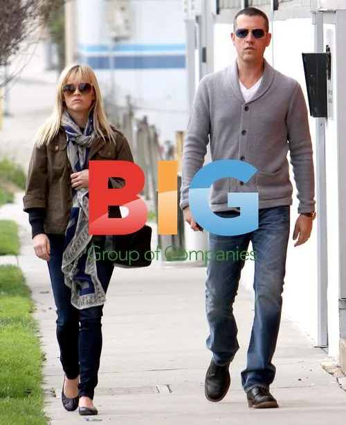 Reese Witherspoon and Jim Toth Leaving Church