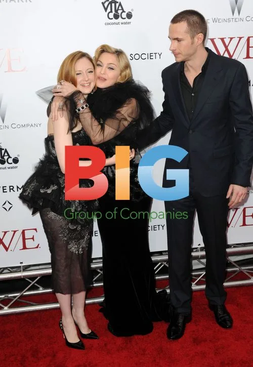 Madonna & Andrea Riseborough at 'W.E.' Premiere
