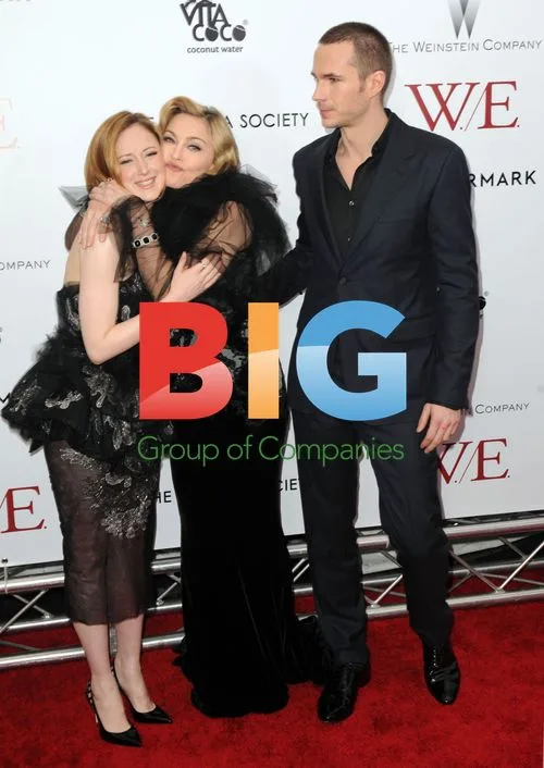Madonna & Andrea Riseborough at 'W.E.' Premiere